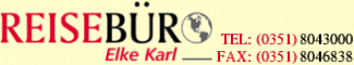 Logo Reiseb�ro Elke Karl